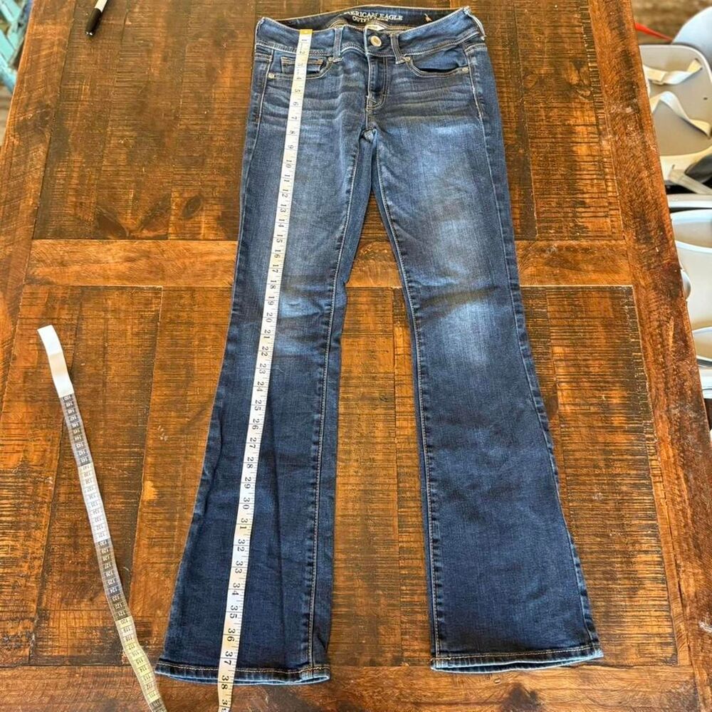 American-eagle Women's Blue and Navy Jeans